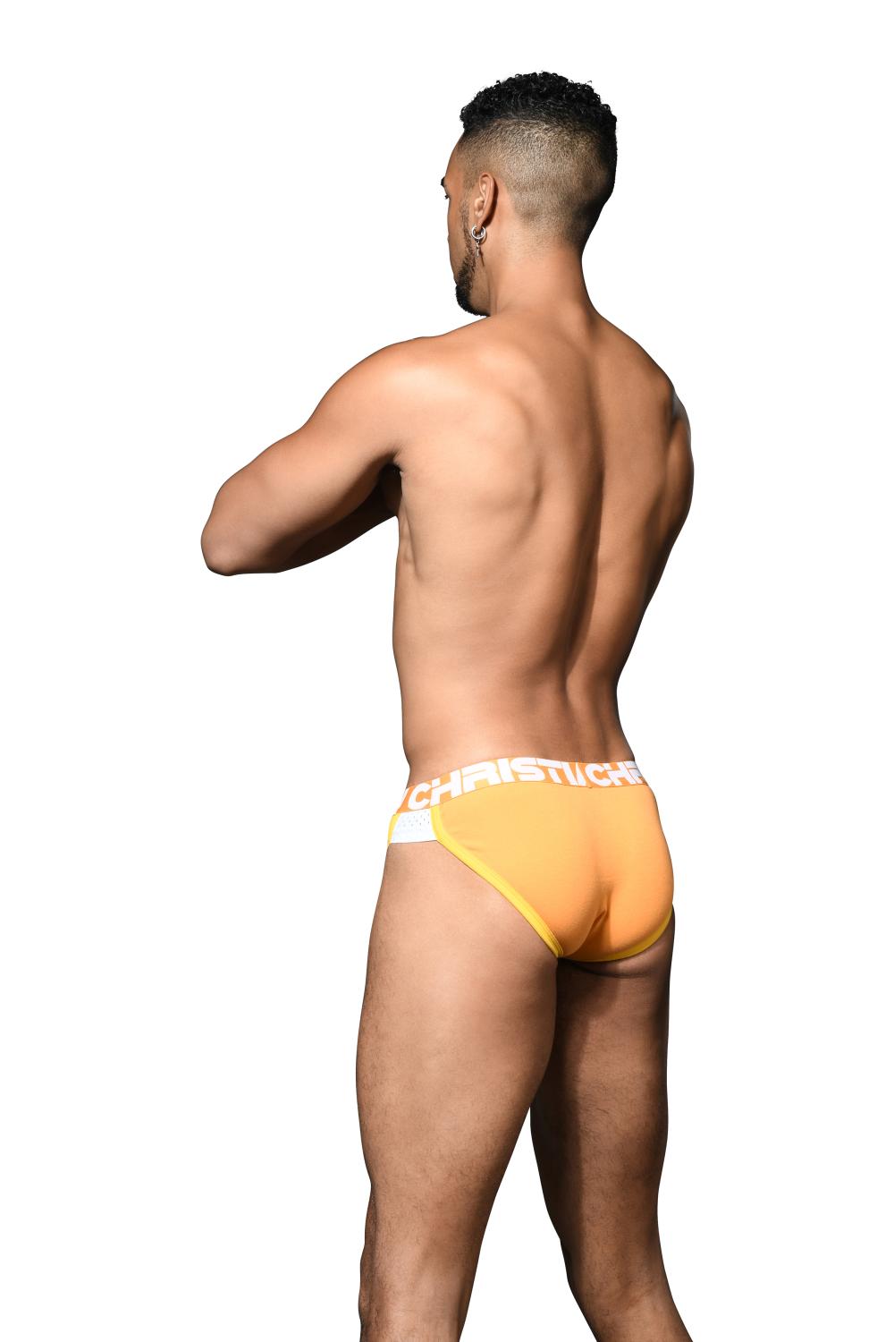 Andrew Christian Retro Brief w/ SHOW-IT® Tangerine