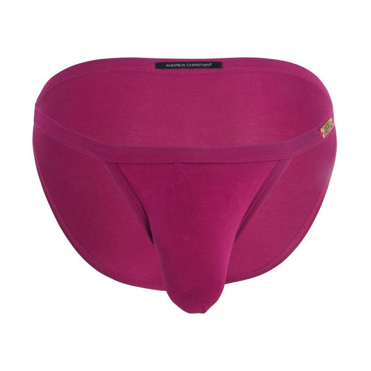 Andrew Christian "SEX" Bamboo Brief w/ ALMOST NAKED® Magenta