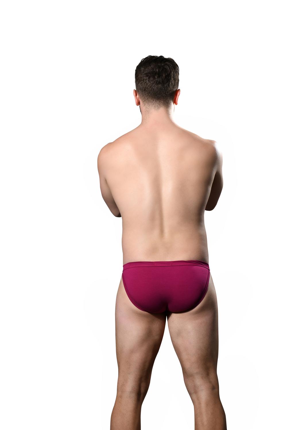 Andrew Christian "SEX" Bamboo Brief w/ ALMOST NAKED® Magenta