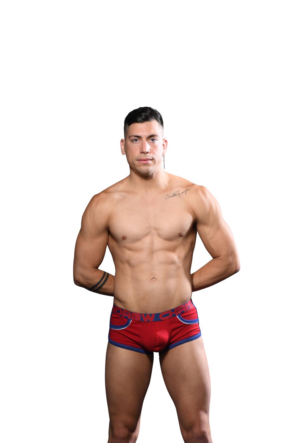 Andrew Christian SHOW-IT® Retro Pop Brief Red