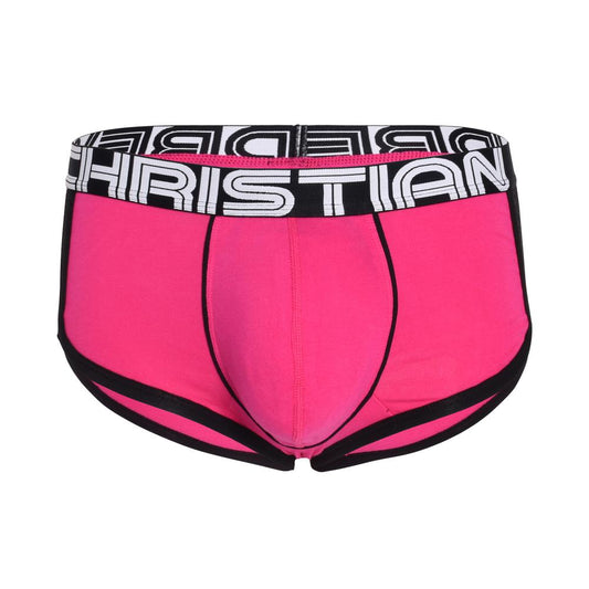 Andrew Christian SHOW-IT® Retro Pop Mesh Boxer Fuchsia