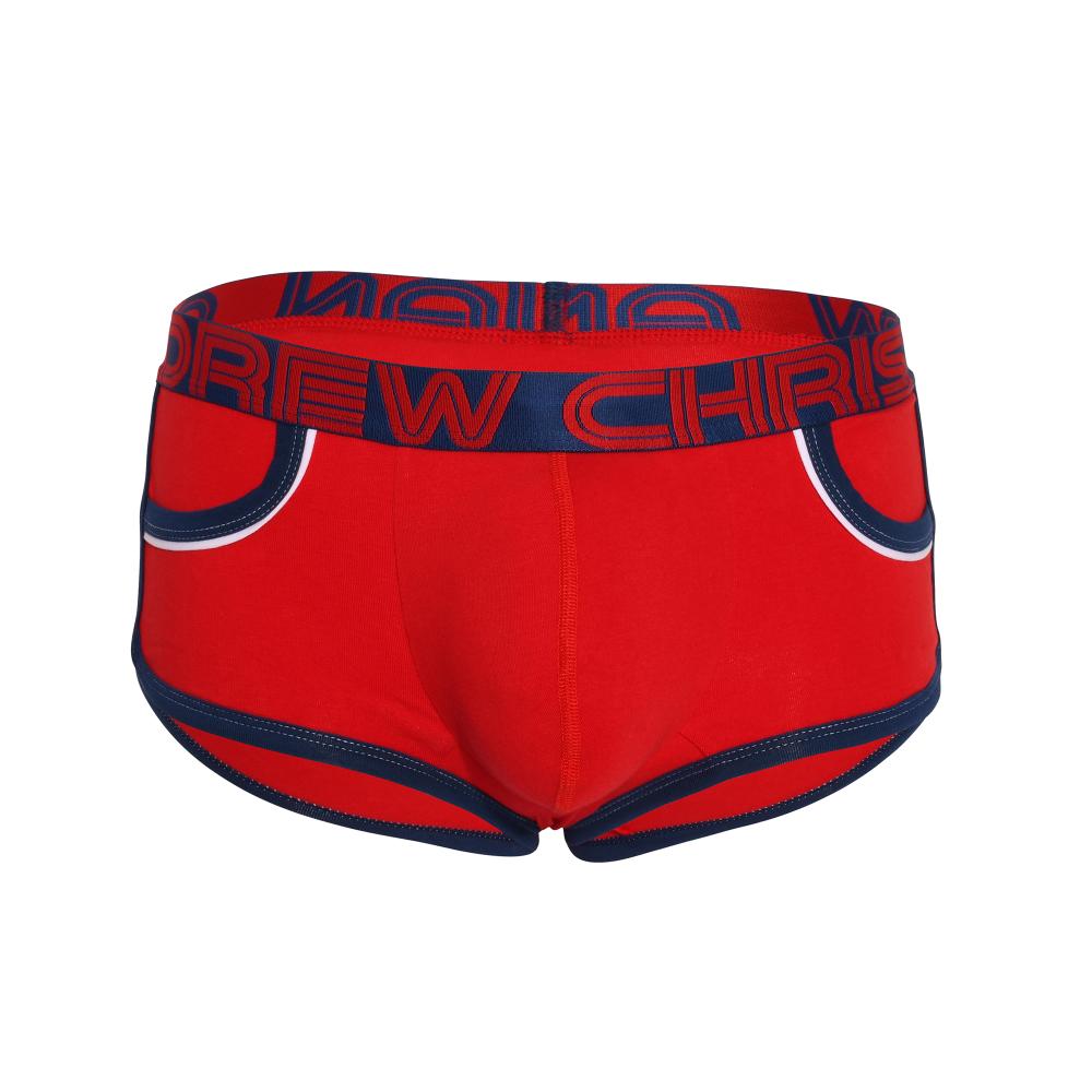 Andrew Christian SHOW-IT® Retro Pop Pocket Boxer Red