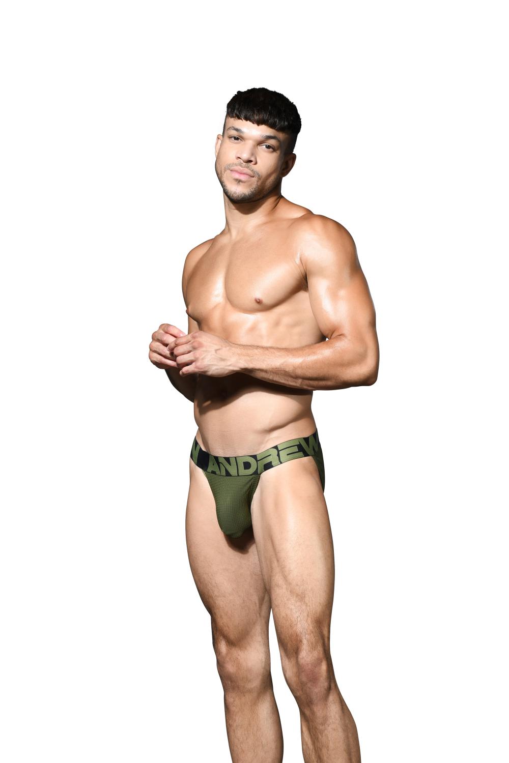 Andrew Christian Special Forces Capsule Brief w/ ALMOST NAKED® Olive