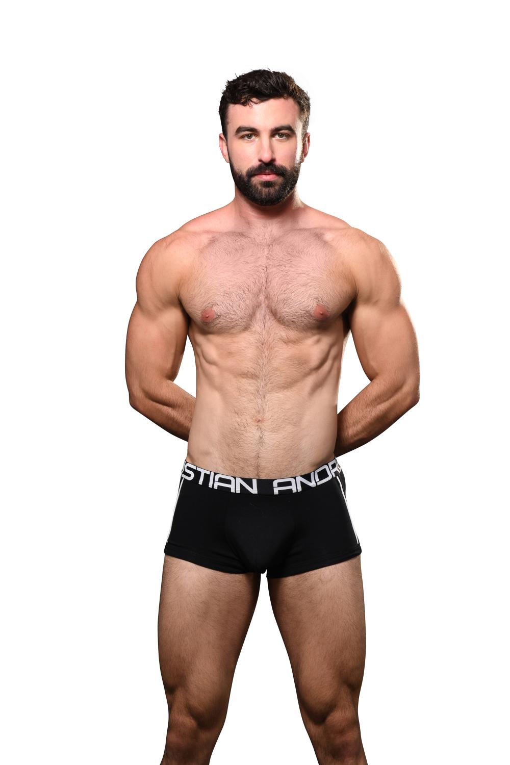 Andrew Christian TROPHY BOY® For Hung Guys Boxer Black