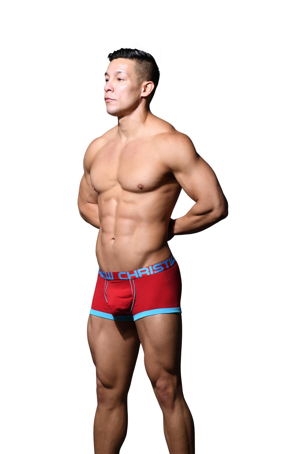 Andrew Christian TROPHY BOY® For Hung Guys Boxer Red