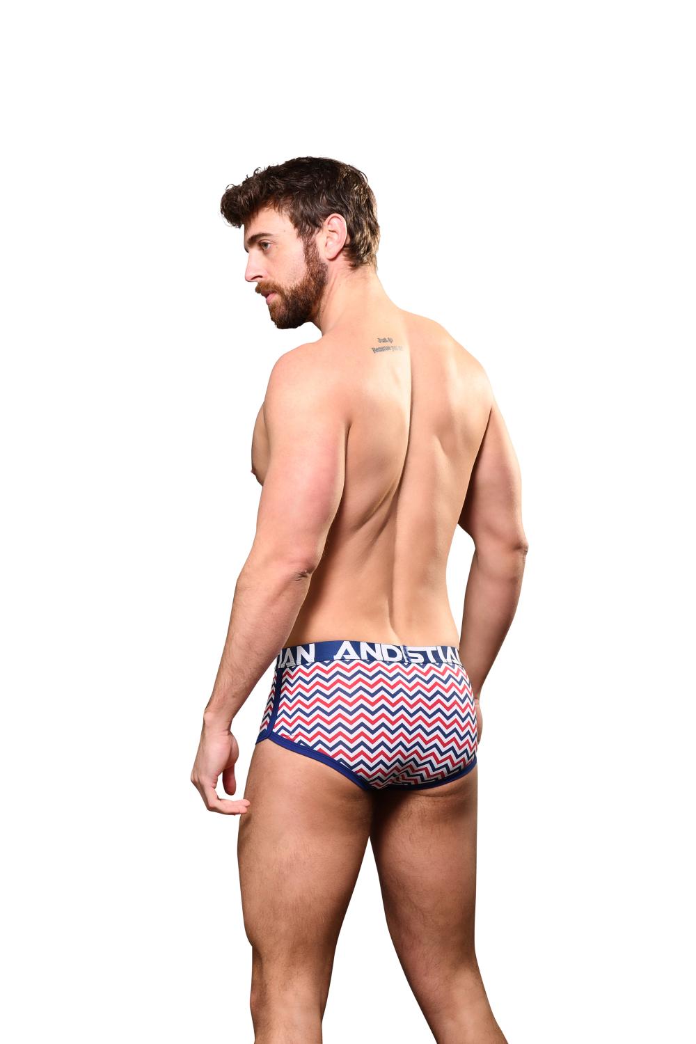 Andrew Christian Zig Zag Boxer w/ ALMOST NAKED®