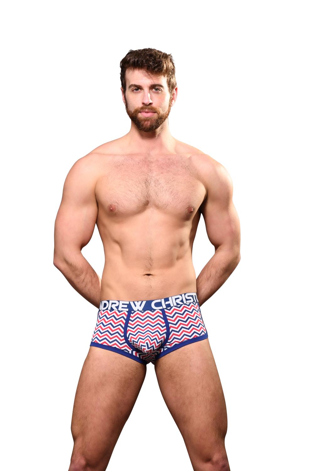 Andrew Christian Zig Zag Boxer w/ ALMOST NAKED®