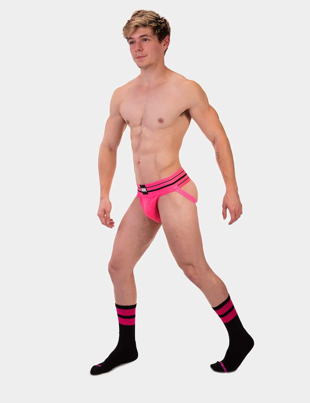 Barcode Berlin Andreus Jockstrap Roze