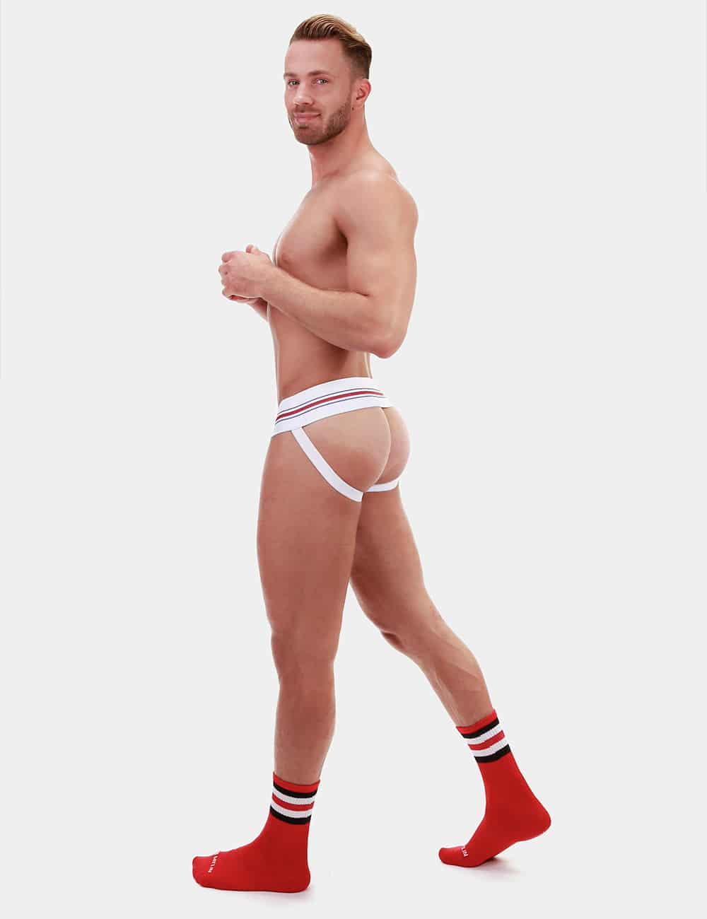 Barcode Berlin Boris Jockstrap Wit