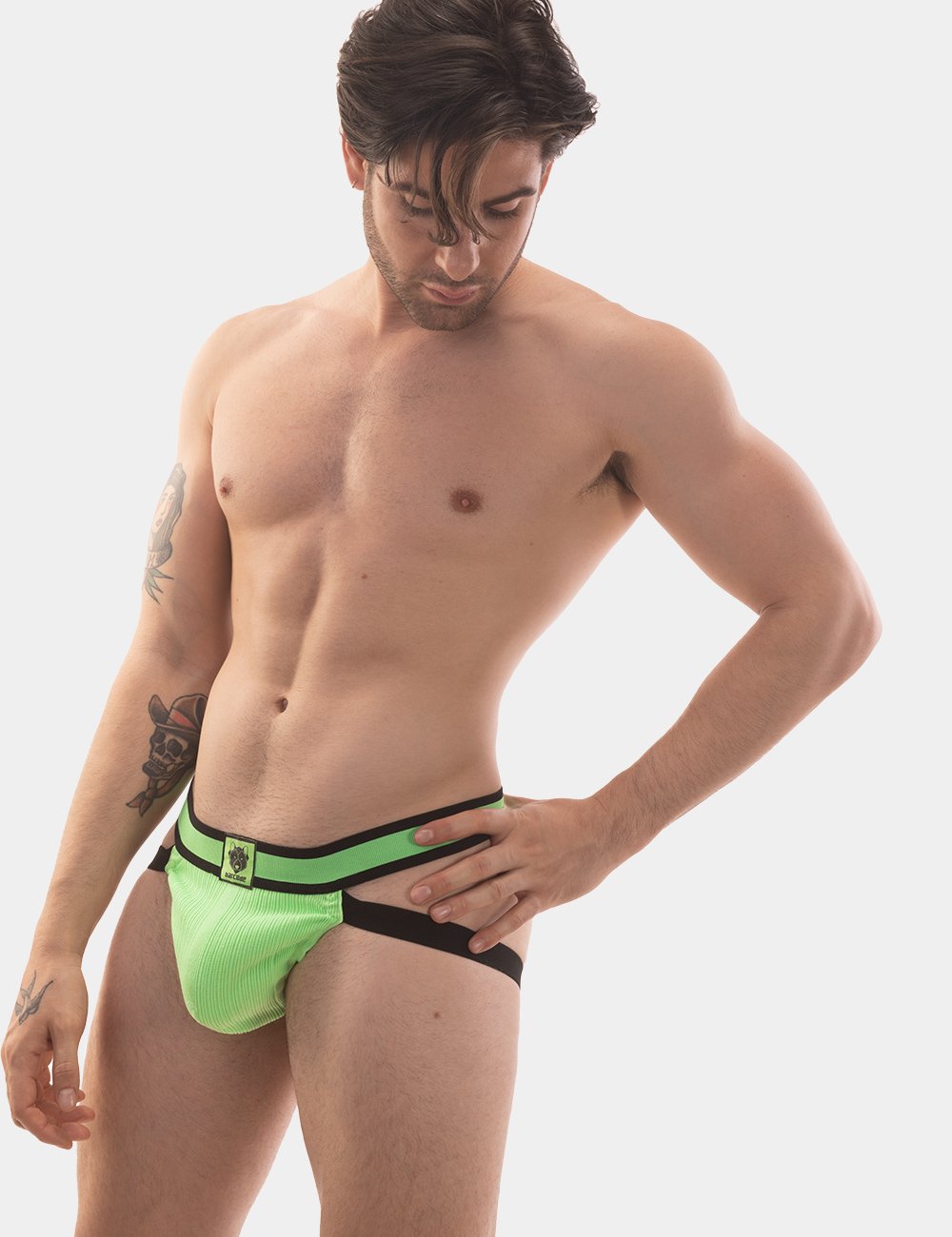 Barcode Berlin Jockstrap Yeni Neongreen 2