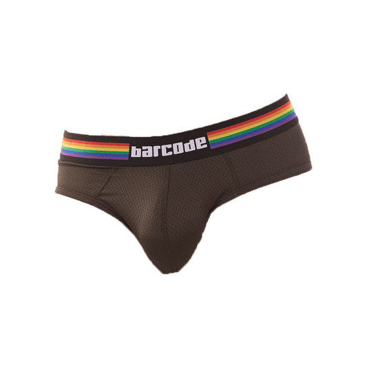 Barcode Berlin Pride Brief Olive