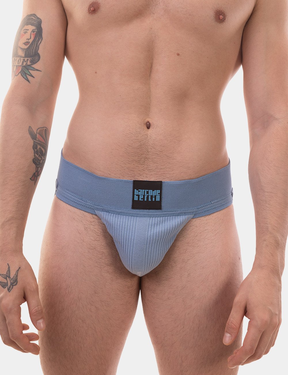 Barcode Berlin Sergey Pop Jockstrap Bluebeige