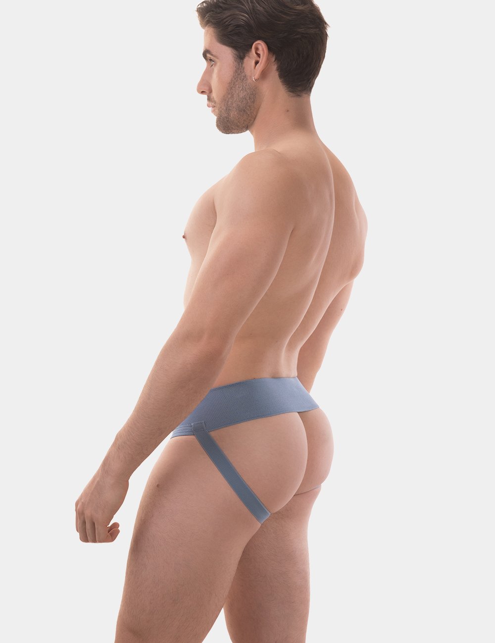 Barcode Berlin Sergey Pop Jockstrap Bluebeige