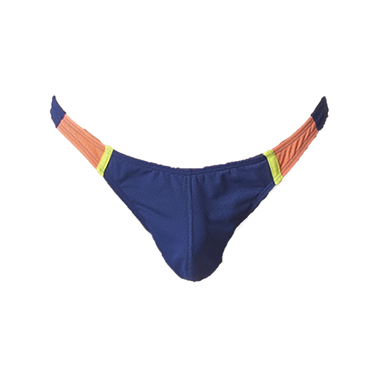 Barcode Berlin Thong RONAK Blue-Orange-Neongreen