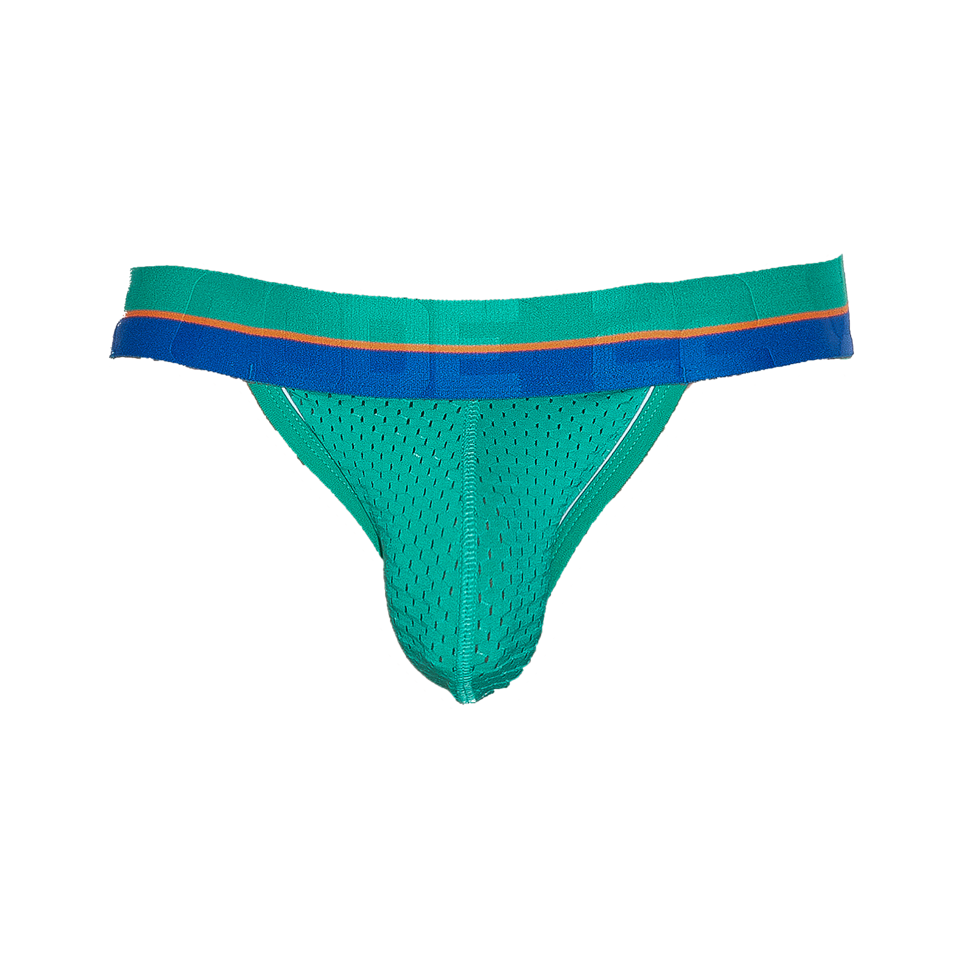 CODE 22 Bright Mesh Jockstrap Green