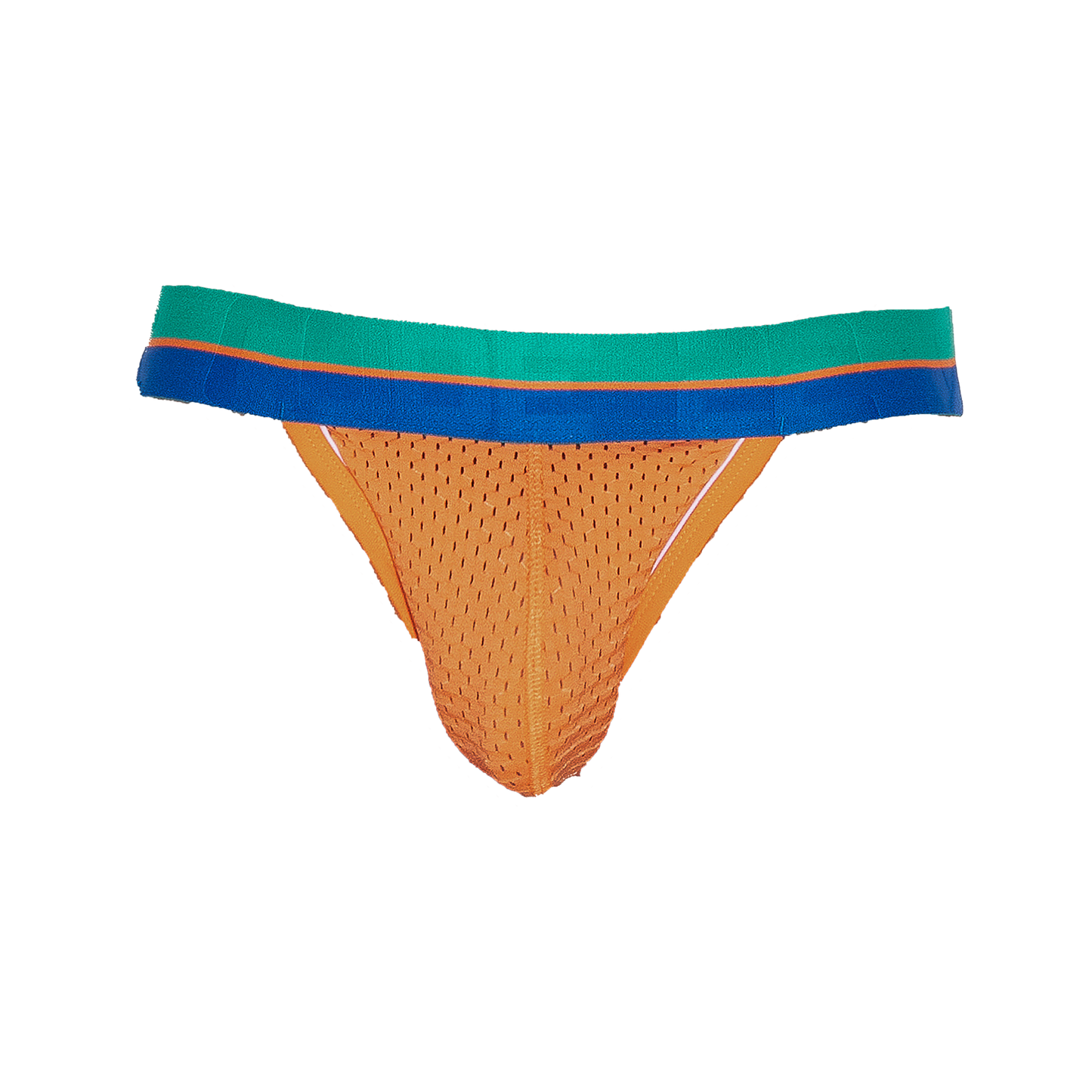 CODE 22 Bright Mesh Jockstrap Orange