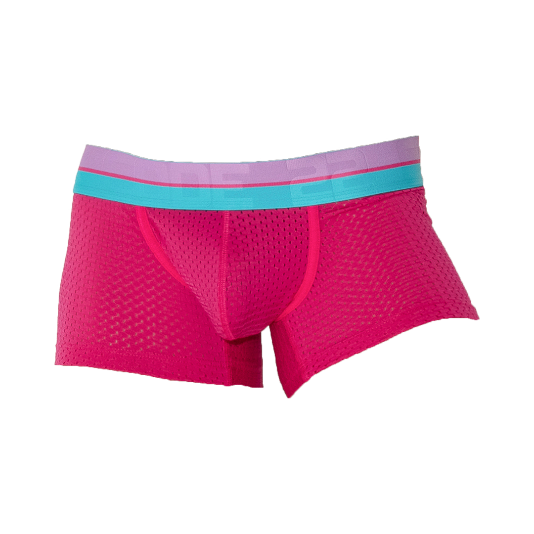 CODE 22 Bright Mesh Trunk Pink