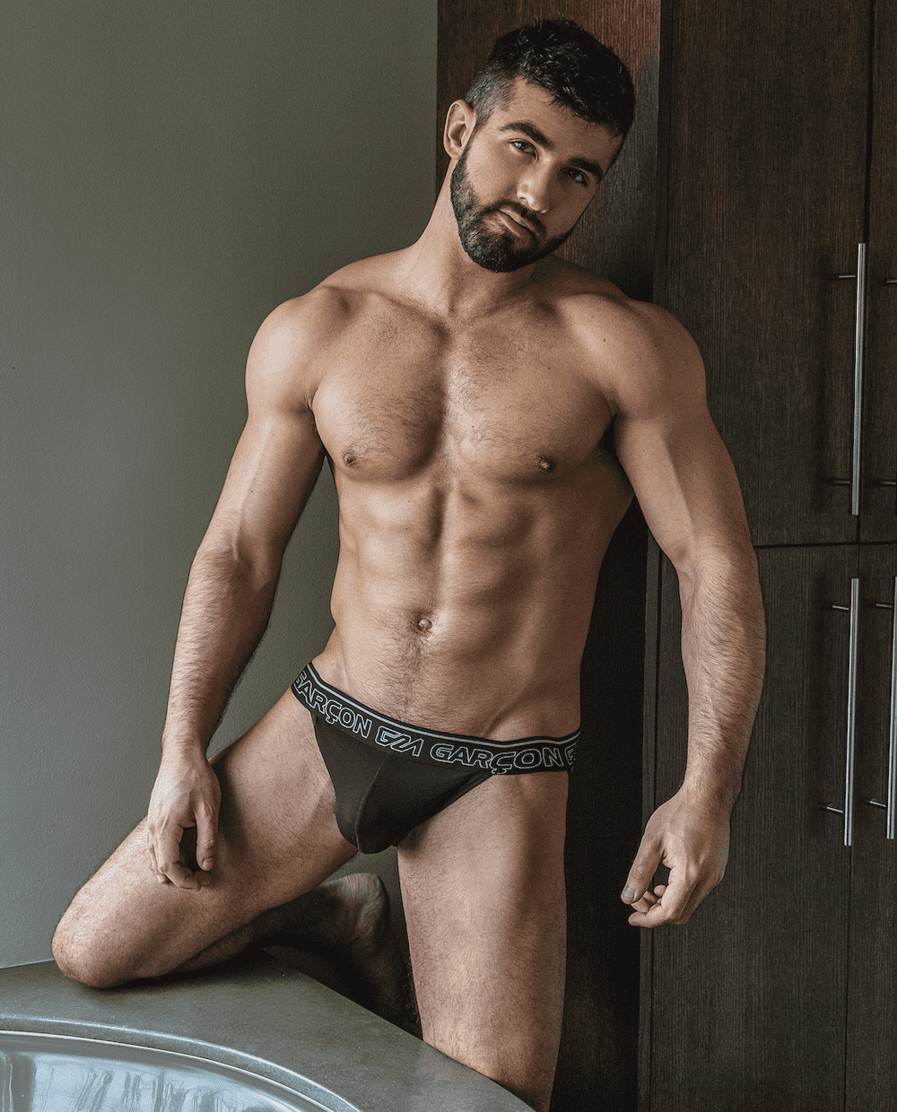 Garçon Jockstrap Black