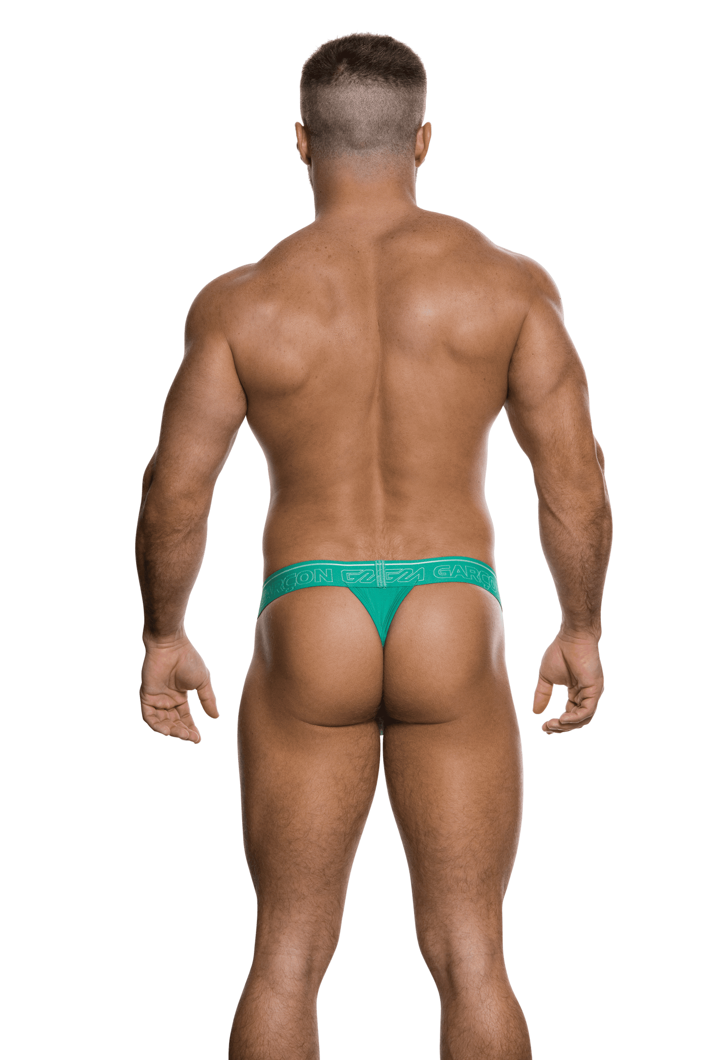 Garçon Thong Courtside Green