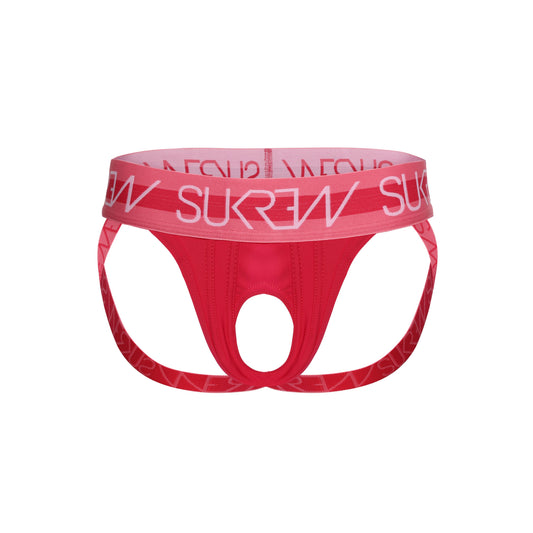 SUKREW U-Style Jockstrap Deep Coral