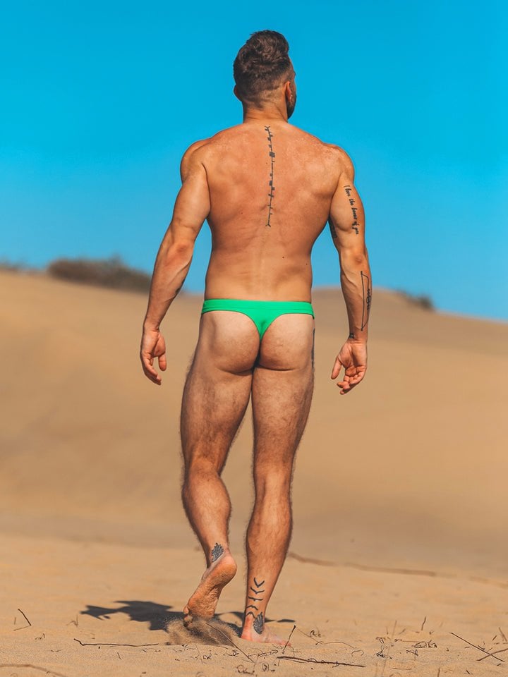 SUKREW Torrent Swim Thong Green