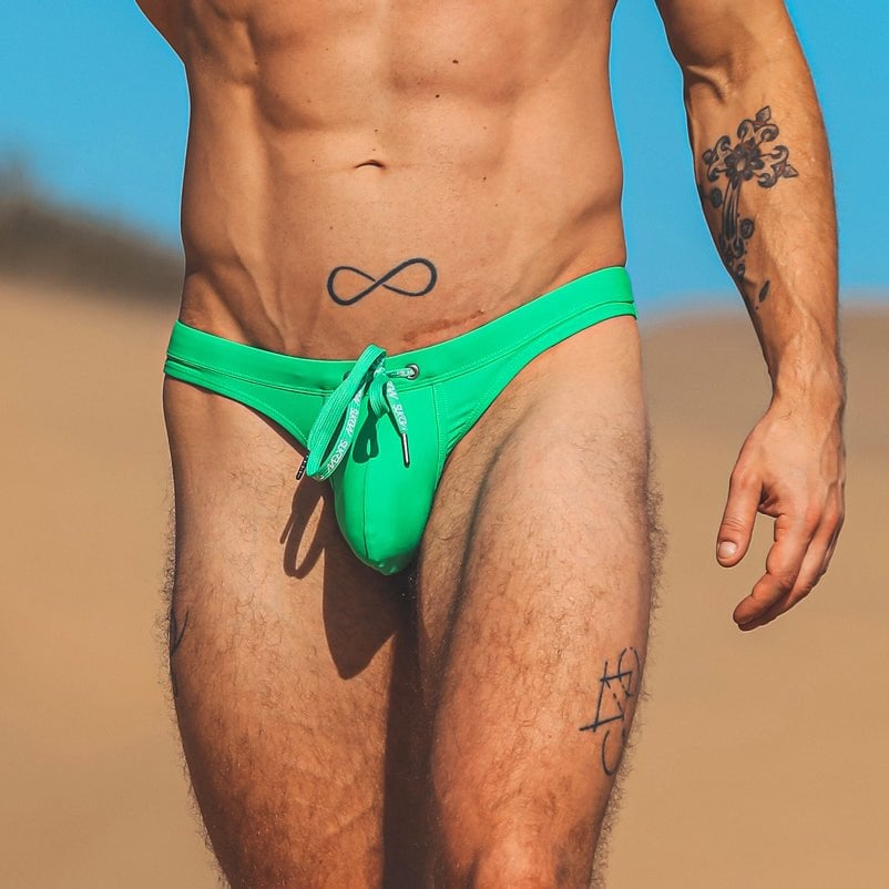 SUKREW Torrent Swim Thong Green