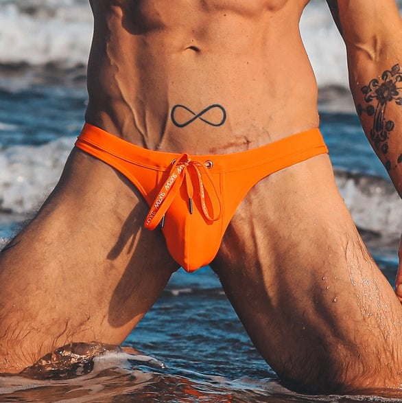 SUKREW Torrent Swim Thong Tangerine