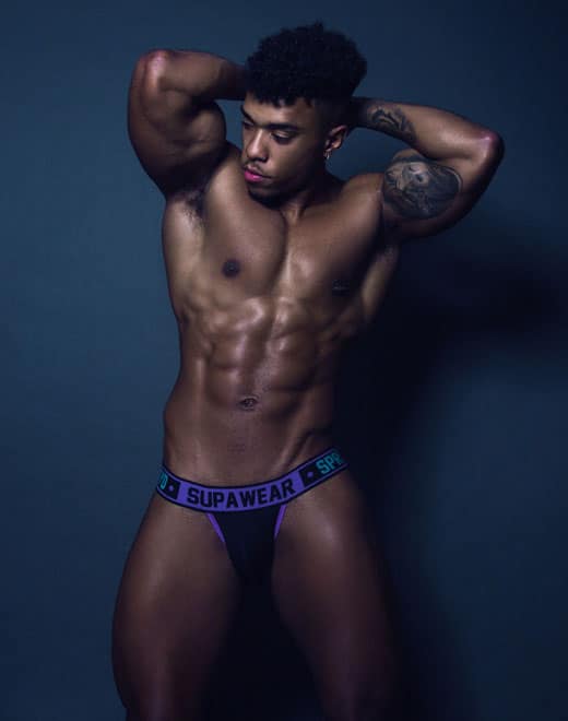 SUPAWEAR Cyborg Jockstrap Purple