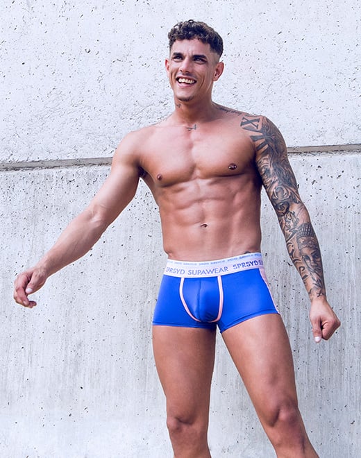 SUPAWEAR Dual Trunk Colour Blocked