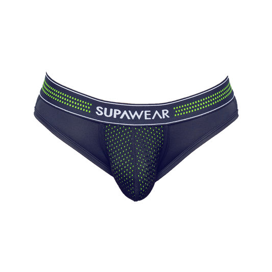 SUPAWEAR Mesh Brief Neon Green