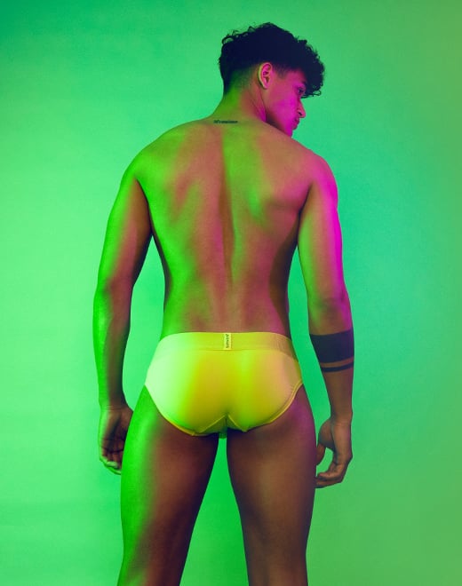 SUPAWEAR Neon Brief Cyber Lime