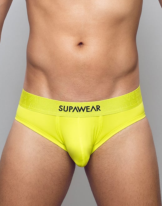 SUPAWEAR Neon Brief Cyber Lime