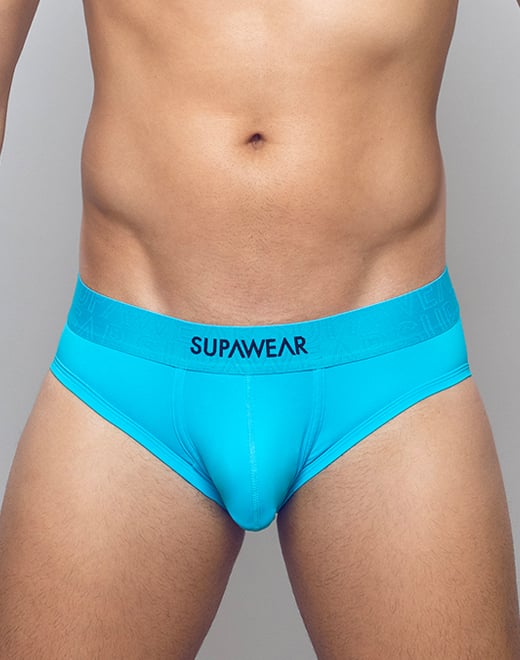 SUPAWEAR Neon Brief Neon Blue