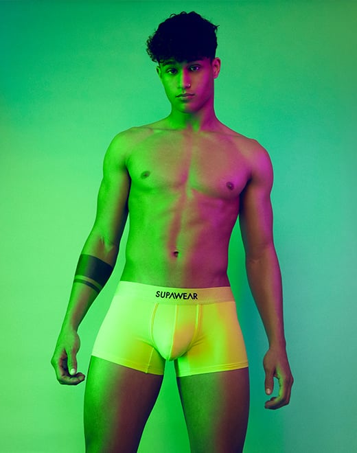 SUPAWEAR Neon Trunk Cyber Lime