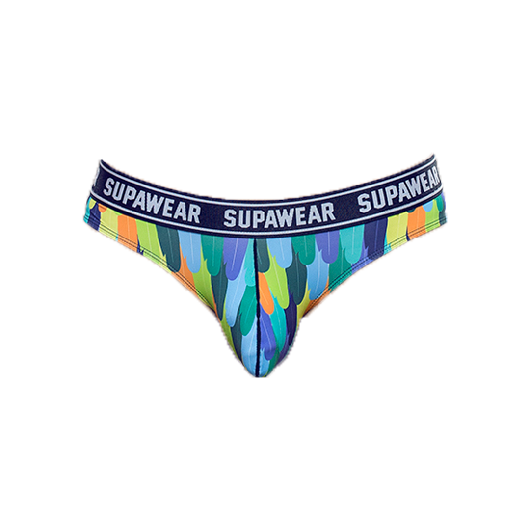 SUPAWEAR POW Brief Peacock