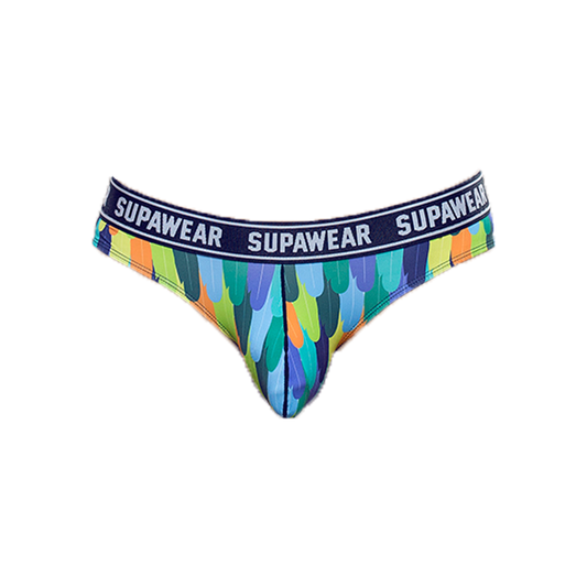 SUPAWEAR POW Brief Peacock