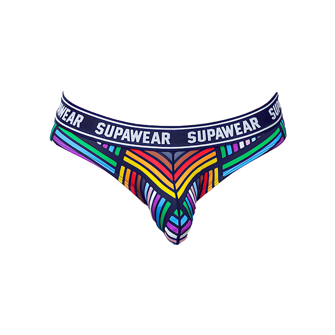 Supawear POW Brief Rainbow