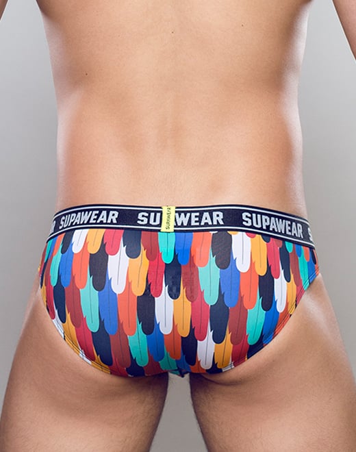 SUPAWEAR POW Brief Rooster