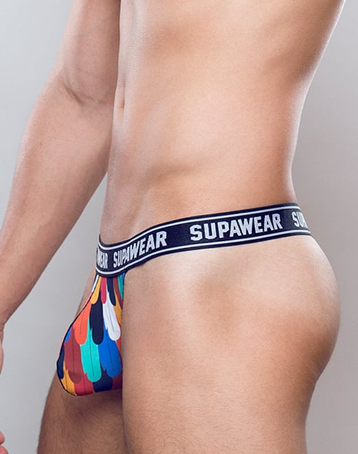 SUPAWEAR POW Thong Rooster