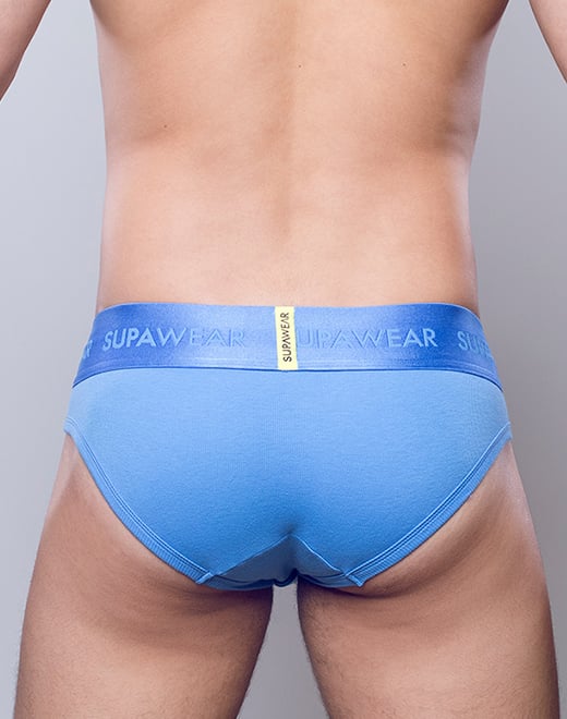 SUPAWEAR Ribbed Brief Marina