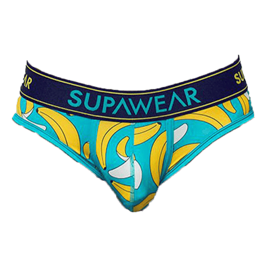 Supawear Sprint Bananas Brief Blauw