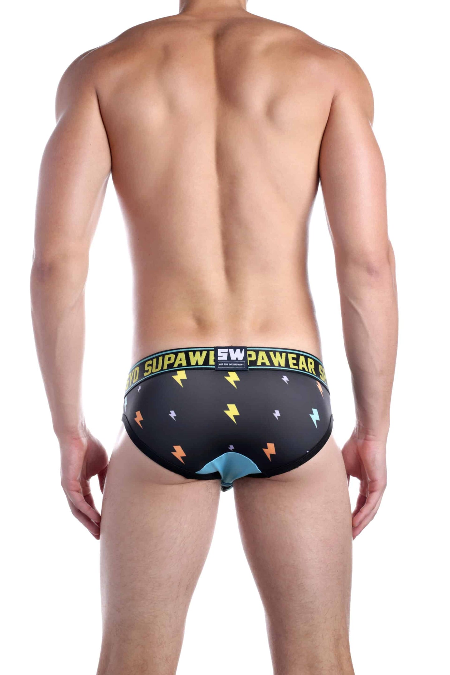 SUPAWEAR Sprint Brief Black Thunder