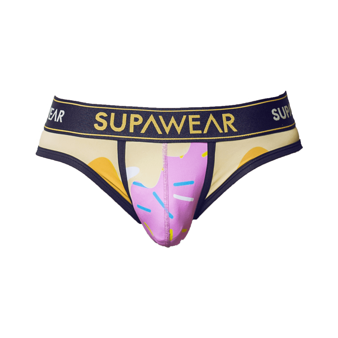 Supawear Sprint Brief Strawberry Mint Geel