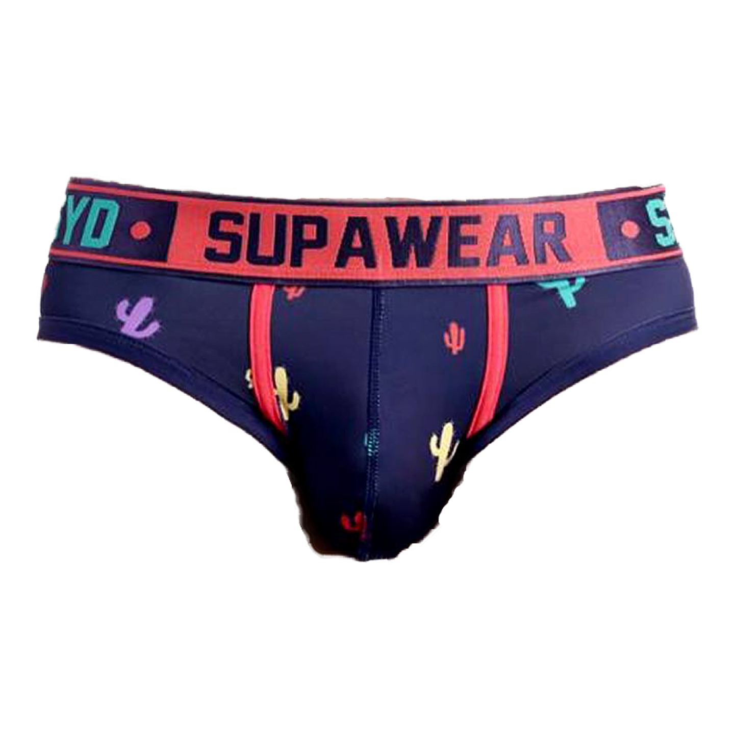 Supawear Sprint Cacti Brief Bristly Zwart