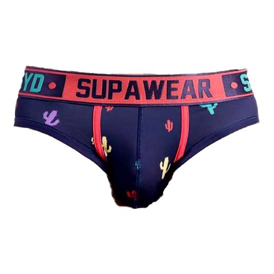 Supawear Sprint Cacti Brief Bristly Zwart