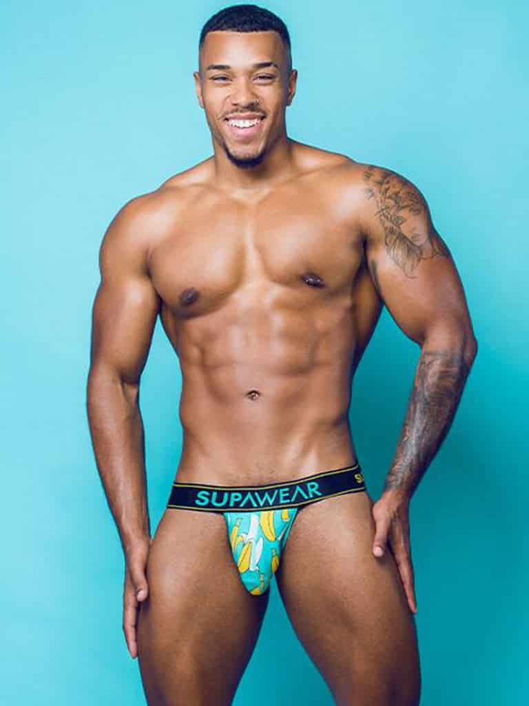 Supawear Sprint Jockstrap Bananas Blauw