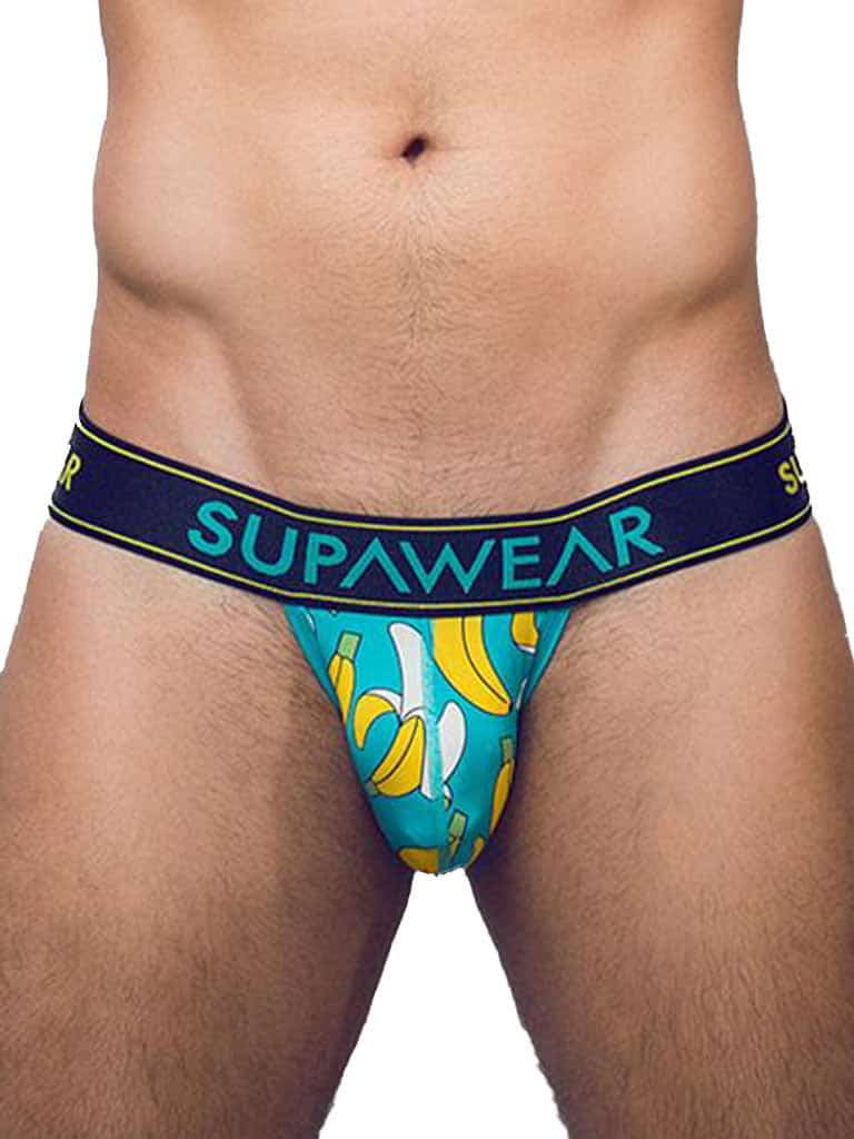 Supawear Sprint Jockstrap Bananas Blauw