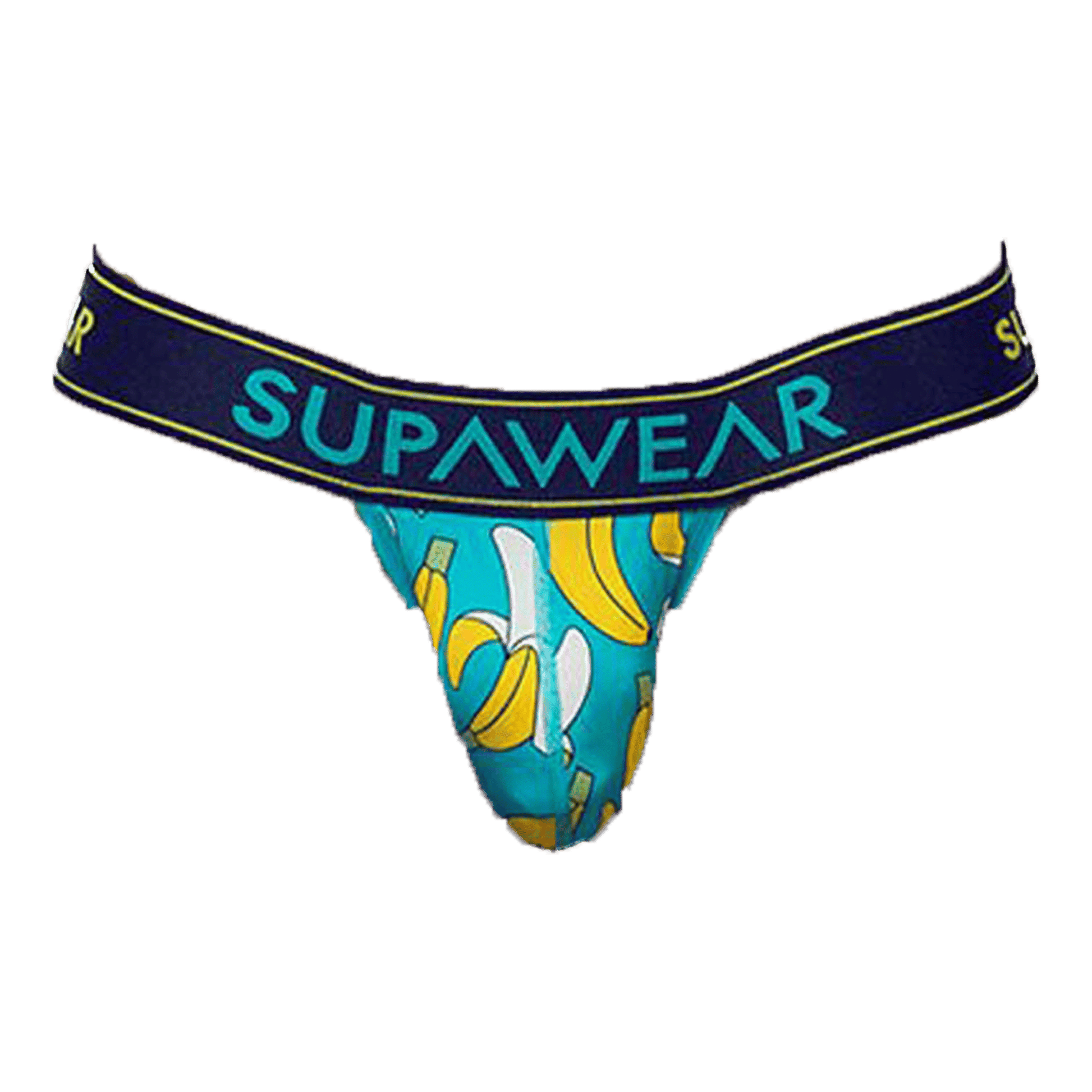 Supawear Sprint Jockstrap Bananas Blauw