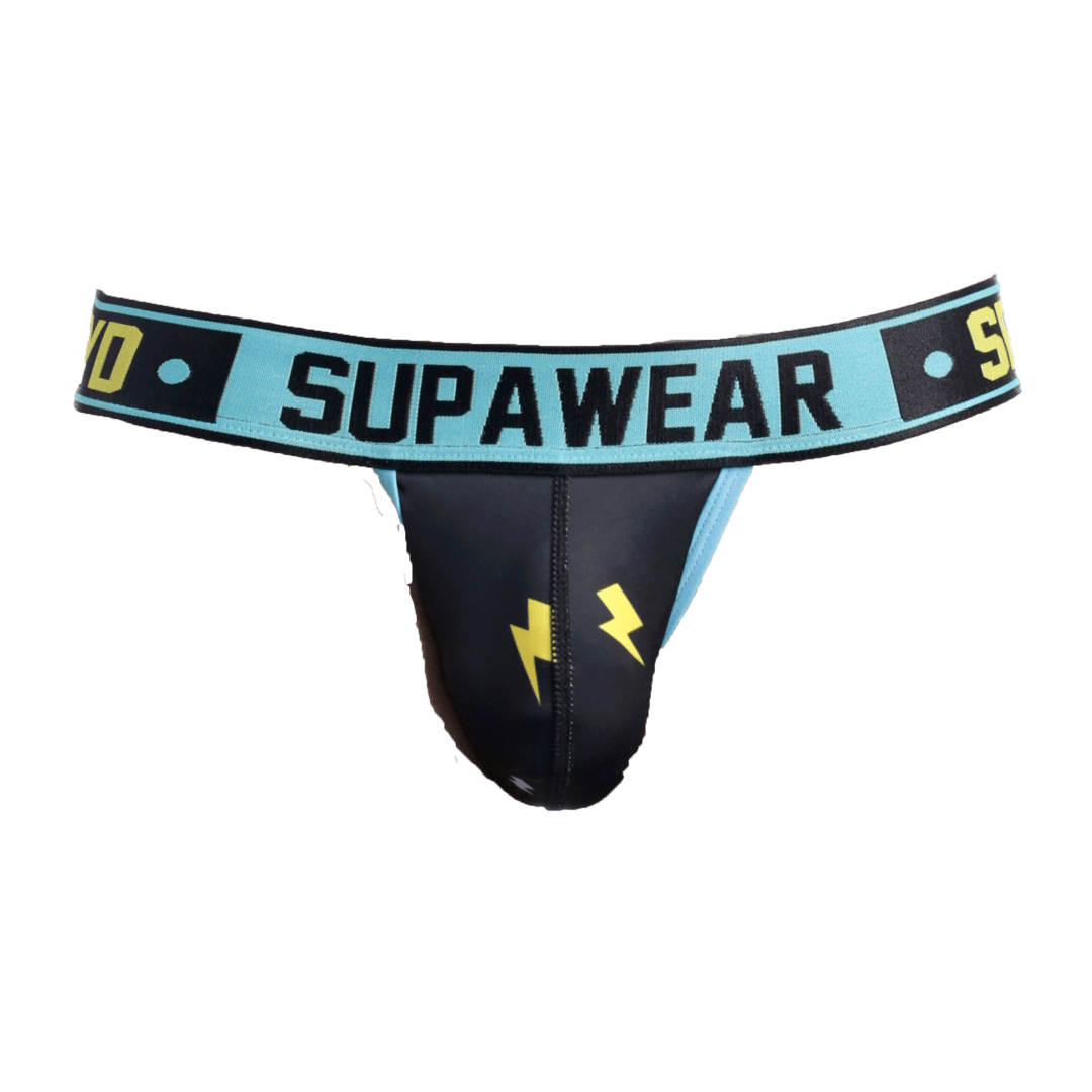 Supawear Sprint Thunda Jockstrap Thunder Black