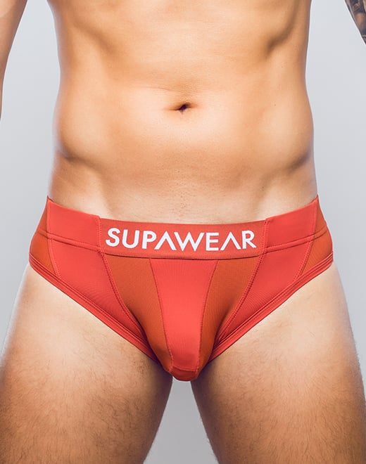 SUPAWEAR Vortex Brief Cranberry